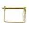Buyers Products Snapper Pin - 1/4in Diameter x 2-1/2in Usable Length, Yellow Zinc Plated 66063 - alternate 4